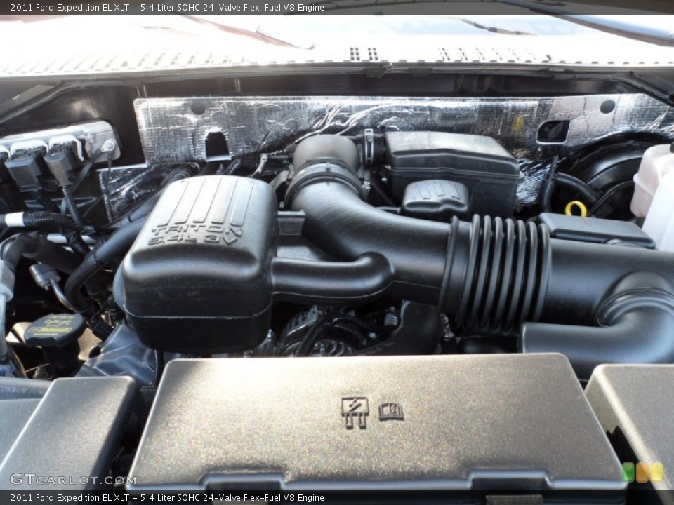 5.4 Liter SOHC 24-Valve Flex-Fuel V8 Engine for the 2011 Ford Expedition #53939308