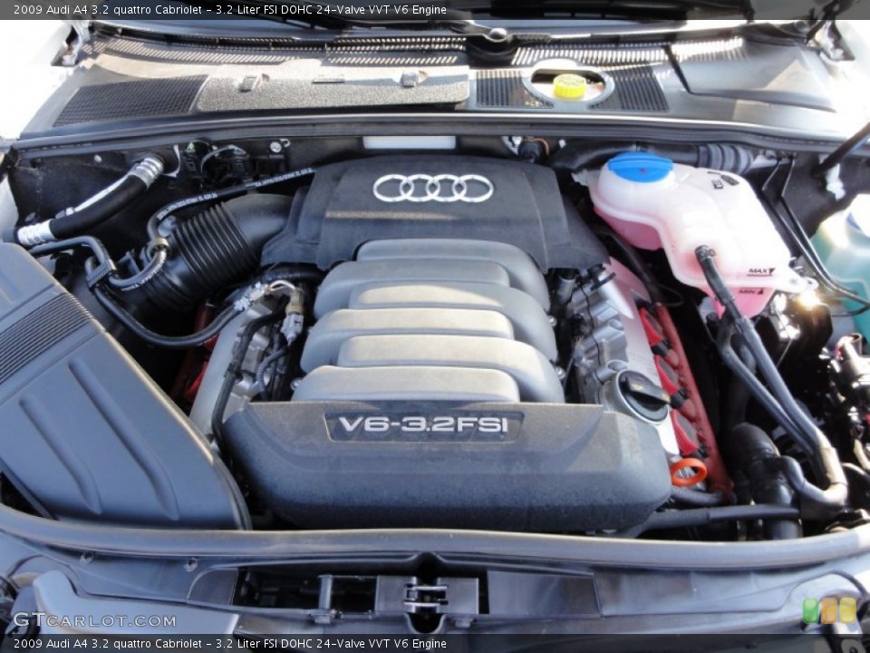 3.2 Liter FSI DOHC 24-Valve VVT V6 Engine for the 2009 Audi A4 #53945504