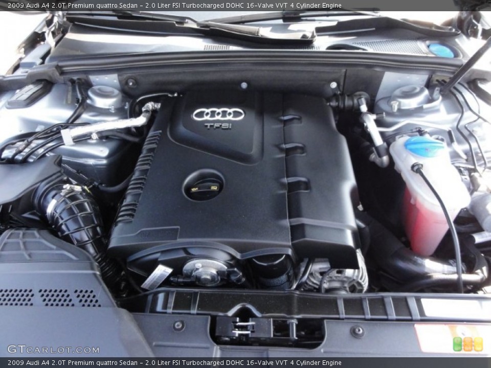 2.0 Liter FSI Turbocharged DOHC 16-Valve VVT 4 Cylinder Engine for the 2009 Audi A4 #53945912