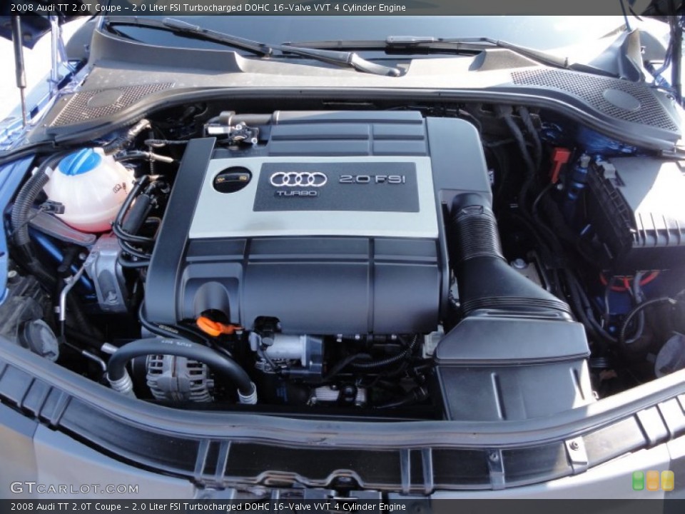 2.0 Liter FSI Turbocharged DOHC 16-Valve VVT 4 Cylinder Engine for the 2008 Audi TT #53946959