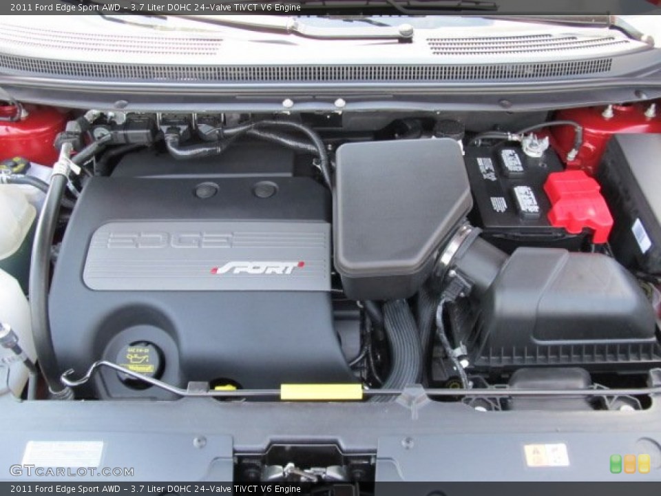 3.7 Liter DOHC 24-Valve TiVCT V6 Engine for the 2011 Ford Edge #53950385
