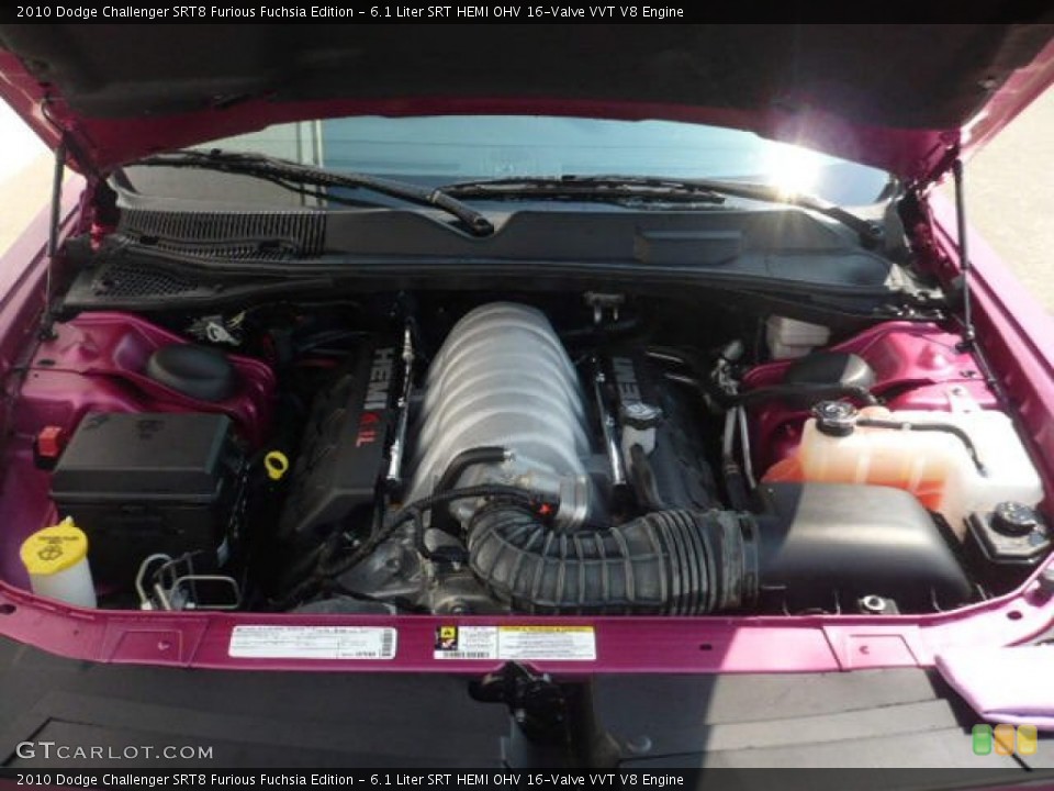 6.1 Liter SRT HEMI OHV 16-Valve VVT V8 Engine for the 2010 Dodge Challenger #53953460