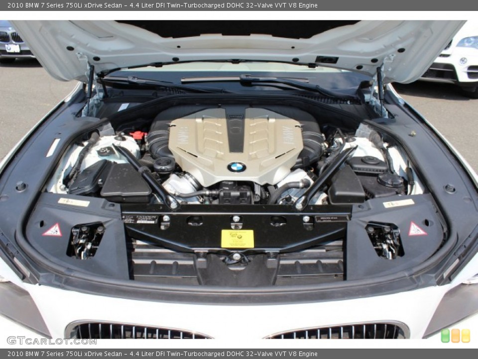 4.4 Liter DFI Twin-Turbocharged DOHC 32-Valve VVT V8 Engine for the 2010 BMW 7 Series #53953931