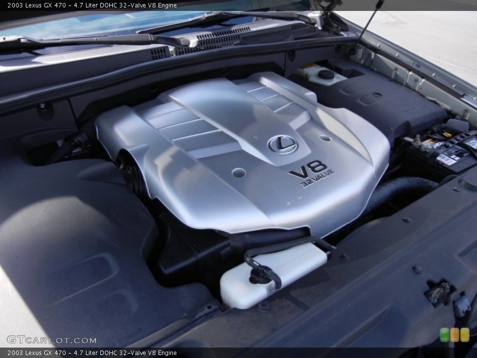 4.7 Liter DOHC 32-Valve V8 Engine for the 2003 Lexus GX #53959421