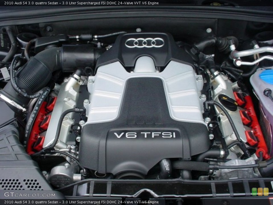 3.0 Liter Supercharged FSI DOHC 24-Valve VVT V6 Engine for the 2010 Audi S4 #53962928