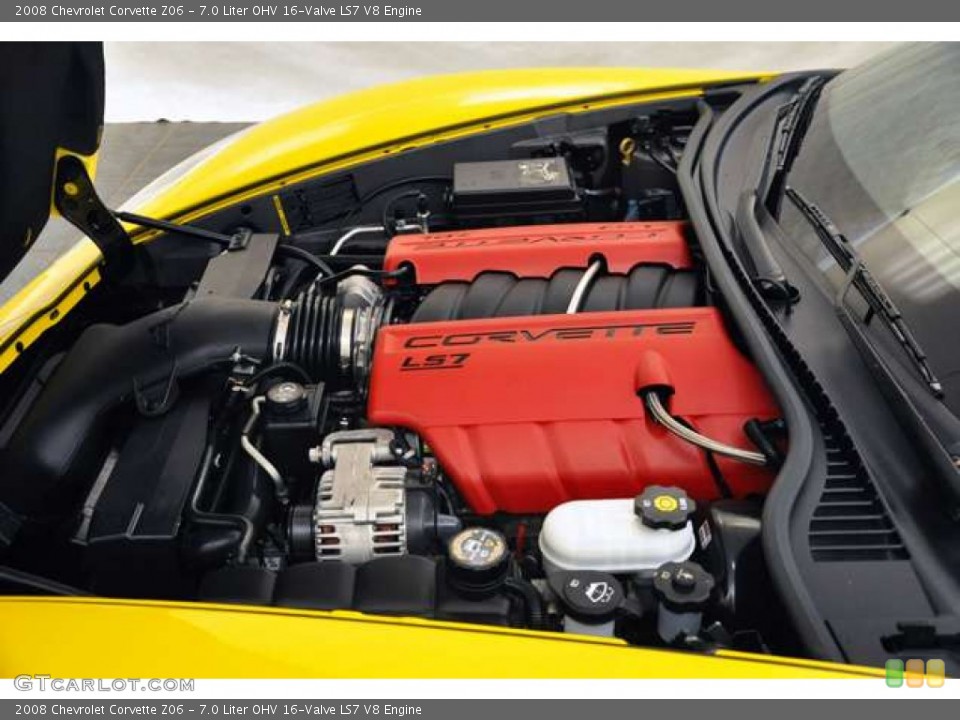 7.0 Liter OHV 16-Valve LS7 V8 Engine for the 2008 Chevrolet Corvette #53963039