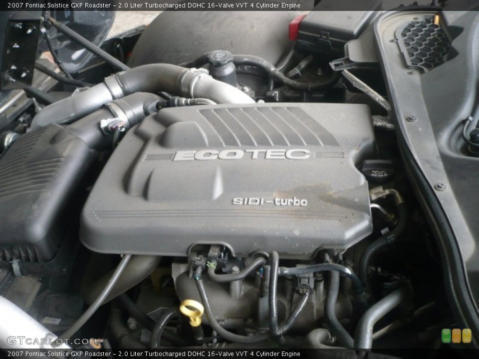2.0 Liter Turbocharged DOHC 16-Valve VVT 4 Cylinder Engine for the 2007 Pontiac Solstice #53963279