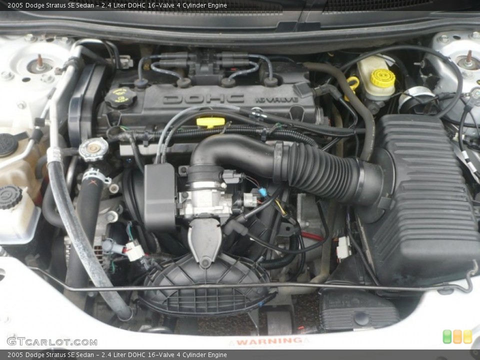 2.4 Liter DOHC 16-Valve 4 Cylinder 2005 Dodge Stratus Engine