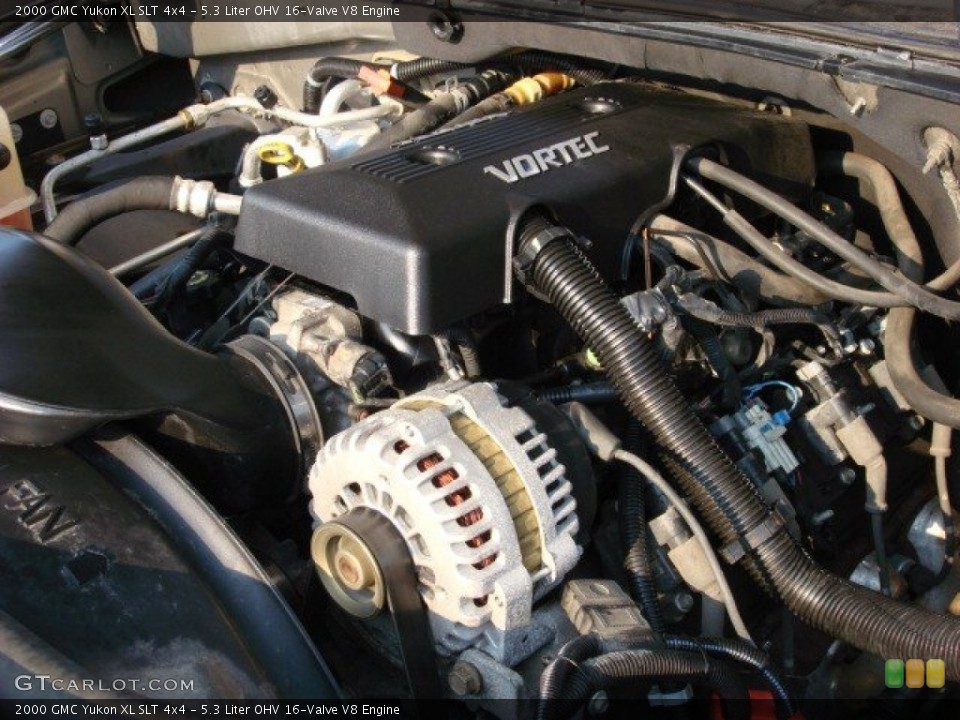 5.3 Liter OHV 16-Valve V8 Engine for the 2000 GMC Yukon #53964434