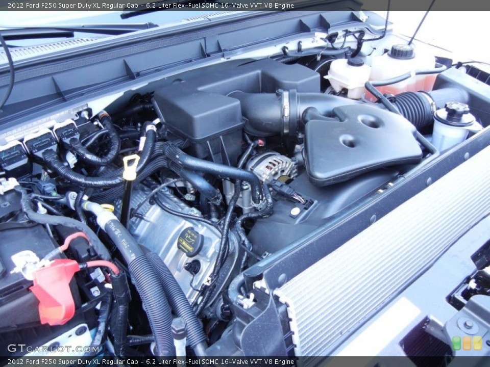 6.2 Liter Flex-Fuel SOHC 16-Valve VVT V8 Engine for the 2012 Ford F250 Super Duty #53967284