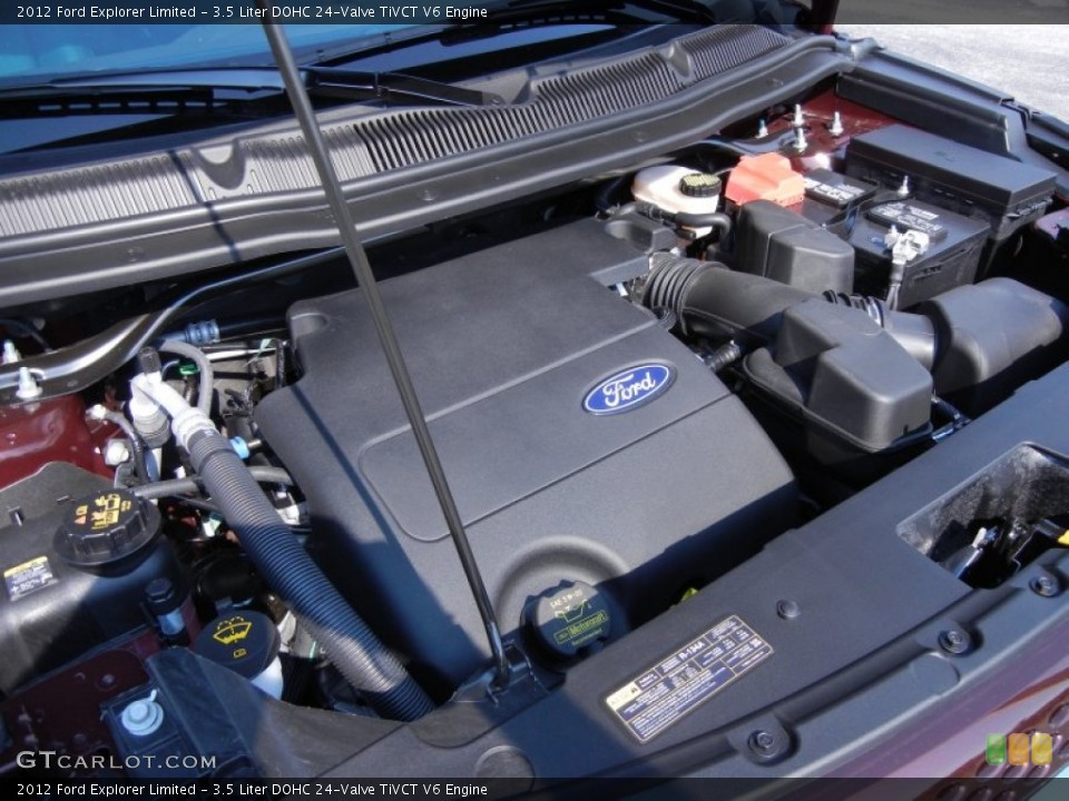 3.5 Liter DOHC 24-Valve TiVCT V6 Engine for the 2012 Ford Explorer #53967404