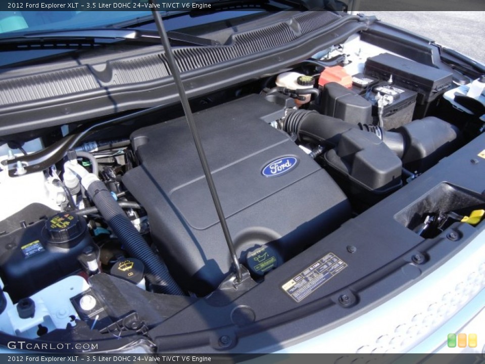 3.5 Liter DOHC 24-Valve TiVCT V6 Engine for the 2012 Ford Explorer #53968857