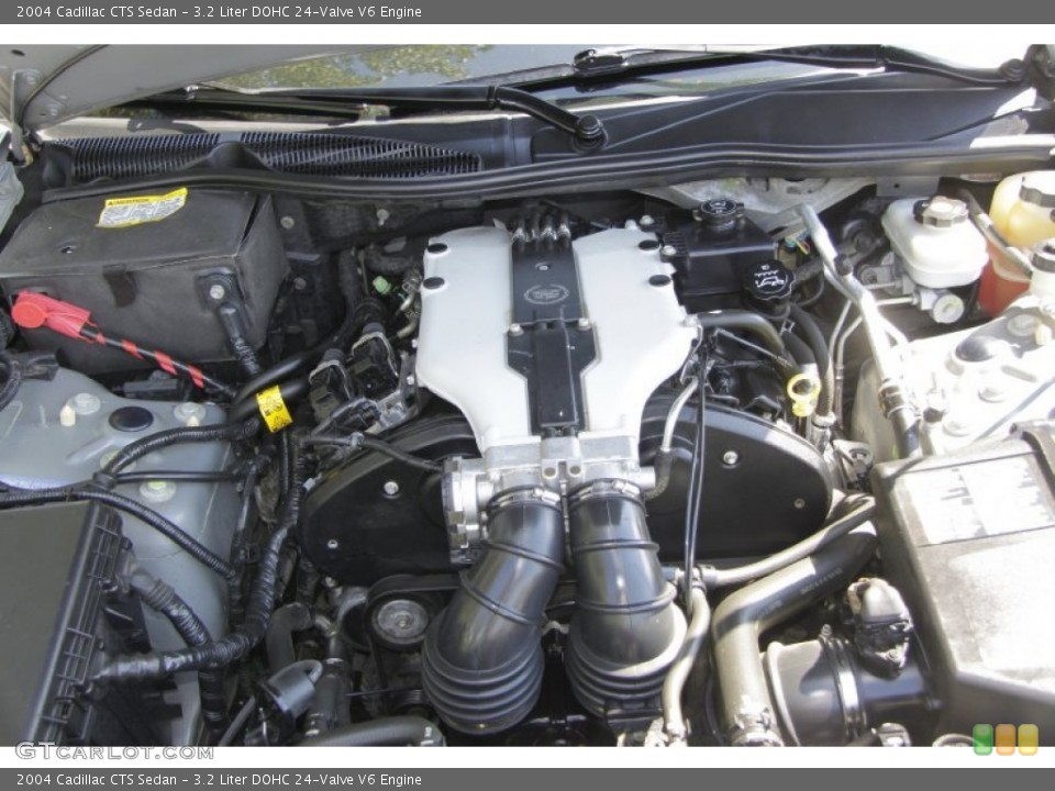 3.2 Liter DOHC 24-Valve V6 2004 Cadillac CTS Engine