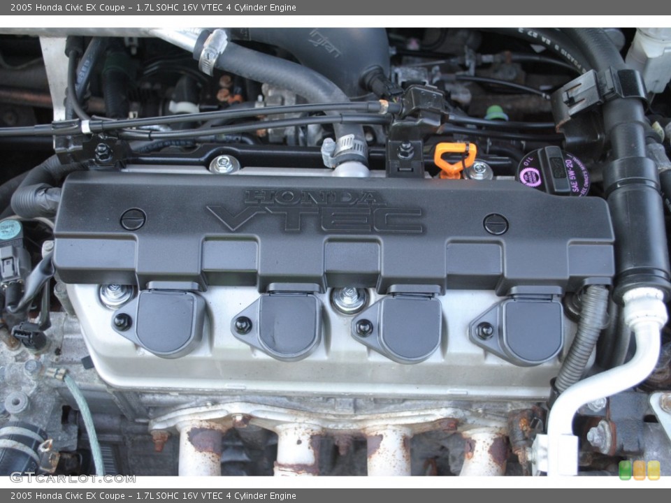 1.7L SOHC 16V VTEC 4 Cylinder Engine for the 2005 Honda Civic #53974836