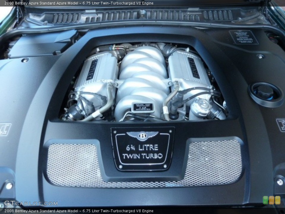 6.75 Liter Twin-Turbocharged V8 Engine for the 2008 Bentley Azure #53979496