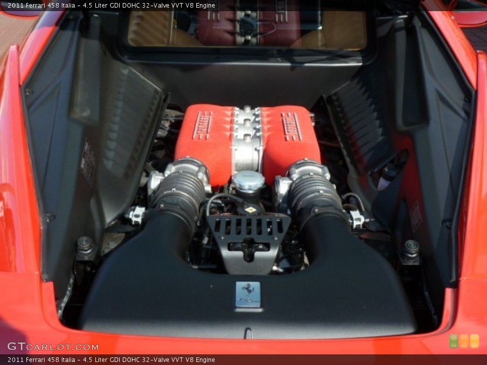 4.5 Liter GDI DOHC 32-Valve VVT V8 Engine for the 2011 Ferrari 458 #53979871