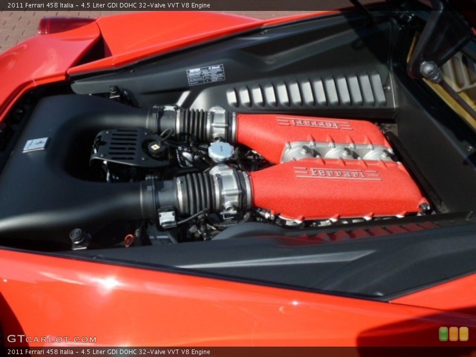 4.5 Liter GDI DOHC 32-Valve VVT V8 Engine for the 2011 Ferrari 458 #53979877