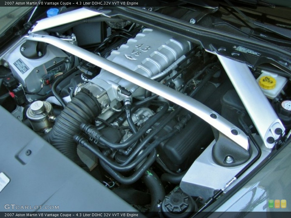 4.3 Liter DOHC 32V VVT V8 Engine for the 2007 Aston Martin V8 Vantage #53984536