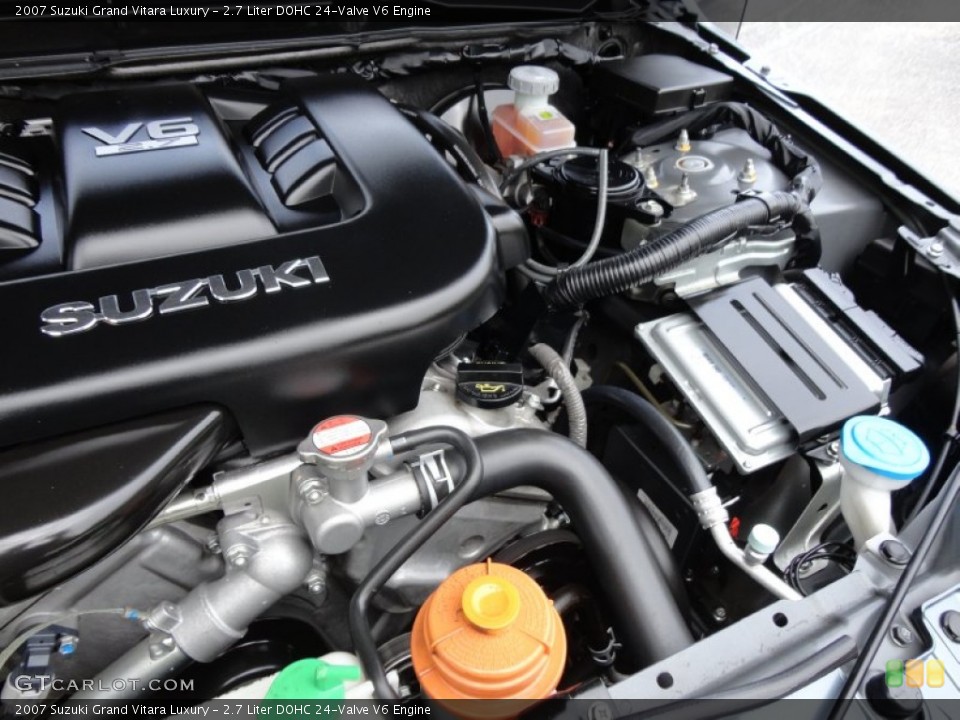 2.7 Liter DOHC 24-Valve V6 Engine for the 2007 Suzuki Grand Vitara #53988367