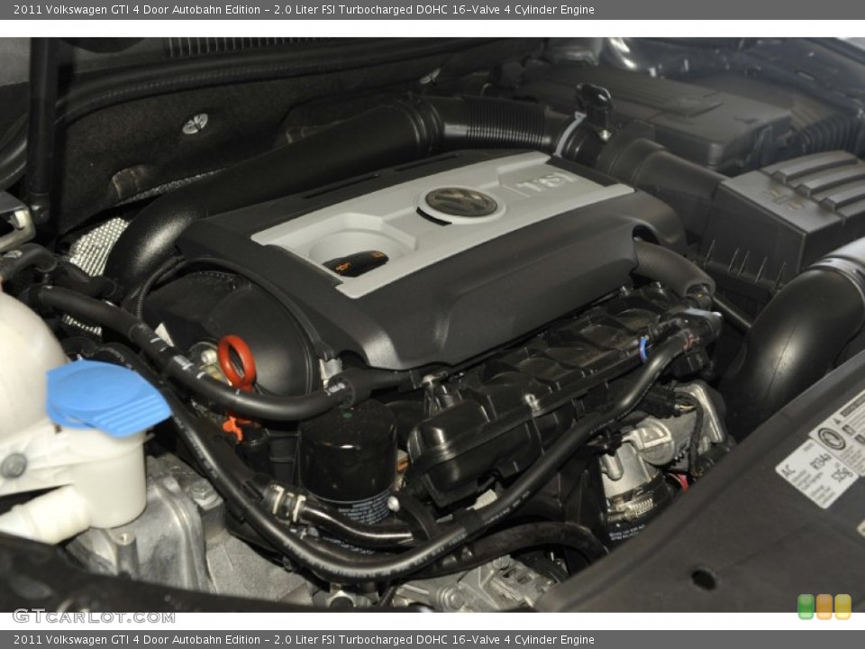2.0 Liter FSI Turbocharged DOHC 16-Valve 4 Cylinder Engine for the 2011 Volkswagen GTI #53989165
