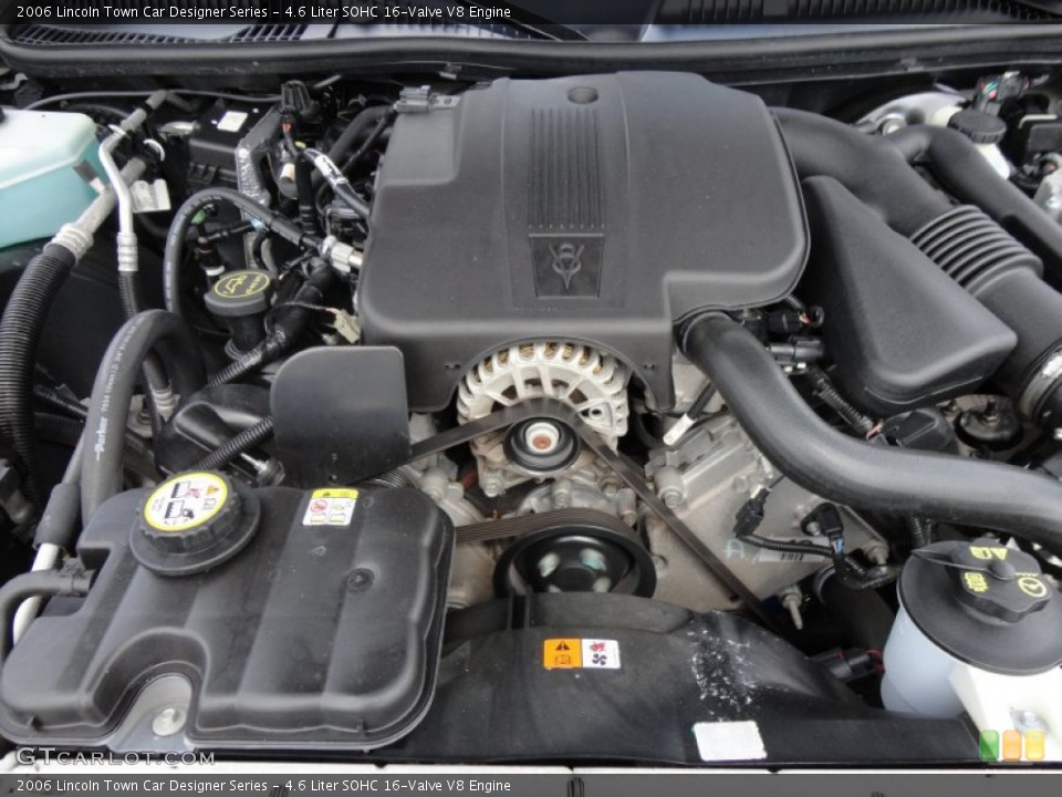 4.6 Liter SOHC 16-Valve V8 Engine for the 2006 Lincoln Town Car #53989880