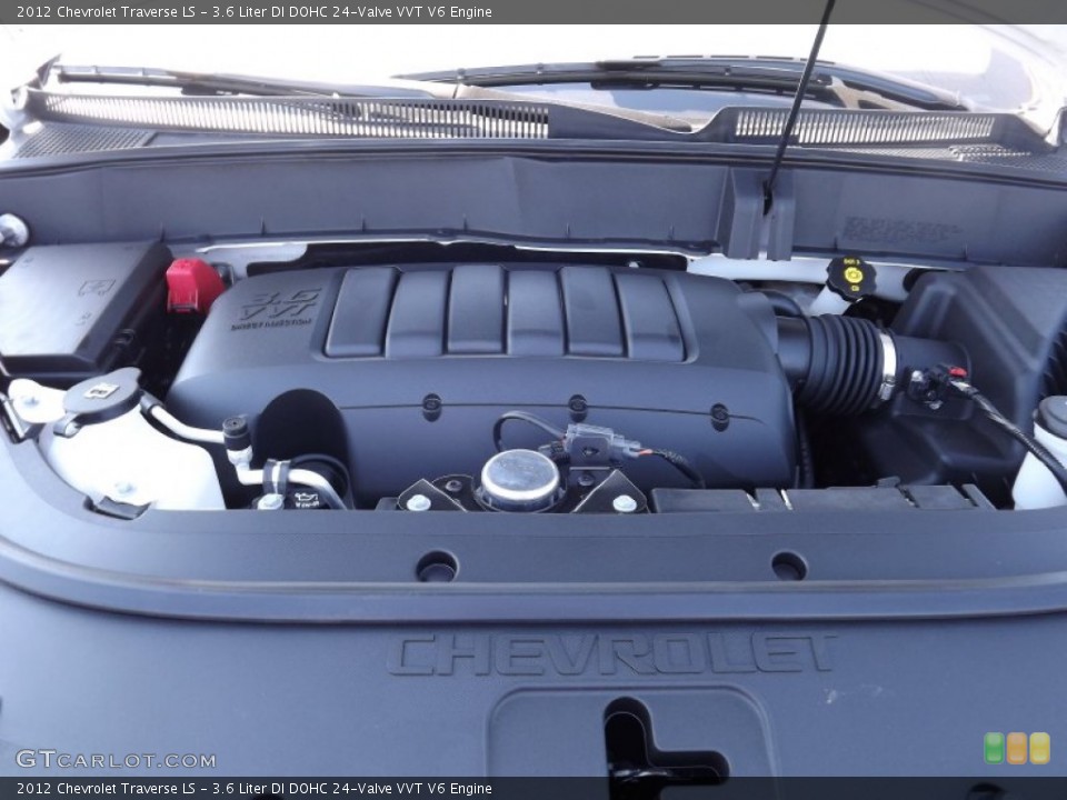 3.6 Liter DI DOHC 24-Valve VVT V6 Engine for the 2012 Chevrolet Traverse #53990219