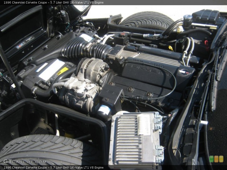 5.7 Liter OHV 16-Valve LT1 V8 Engine for the 1996 Chevrolet Corvette #53994278