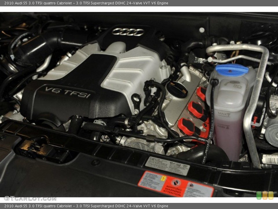 3.0 TFSI Supercharged DOHC 24-Valve VVT V6 Engine for the 2010 Audi S5 #53995676
