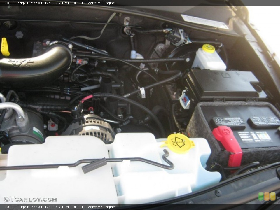 3.7 Liter SOHC 12-Valve V6 Engine for the 2010 Dodge Nitro #53995700
