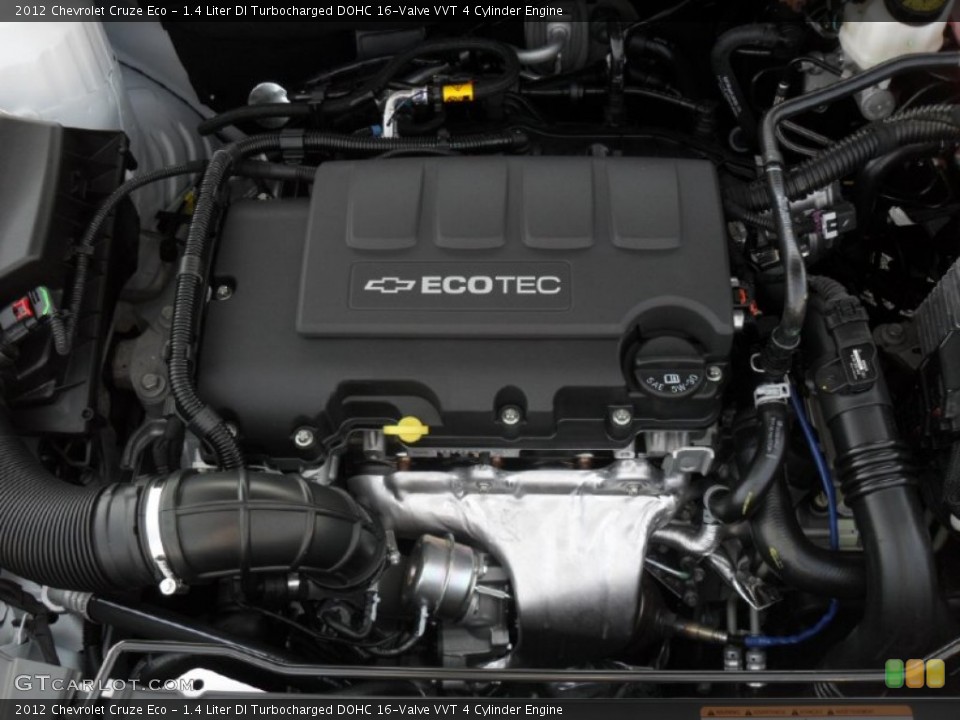 1.4 Liter DI Turbocharged DOHC 16-Valve VVT 4 Cylinder Engine for the 2012 Chevrolet Cruze #53997260