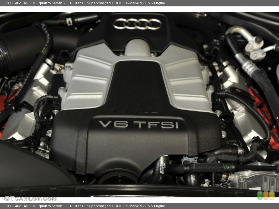 3.0 Liter FSI Supercharged DOHC 24-Valve VVT V6 Engine for the 2012 Audi A6 #53998149