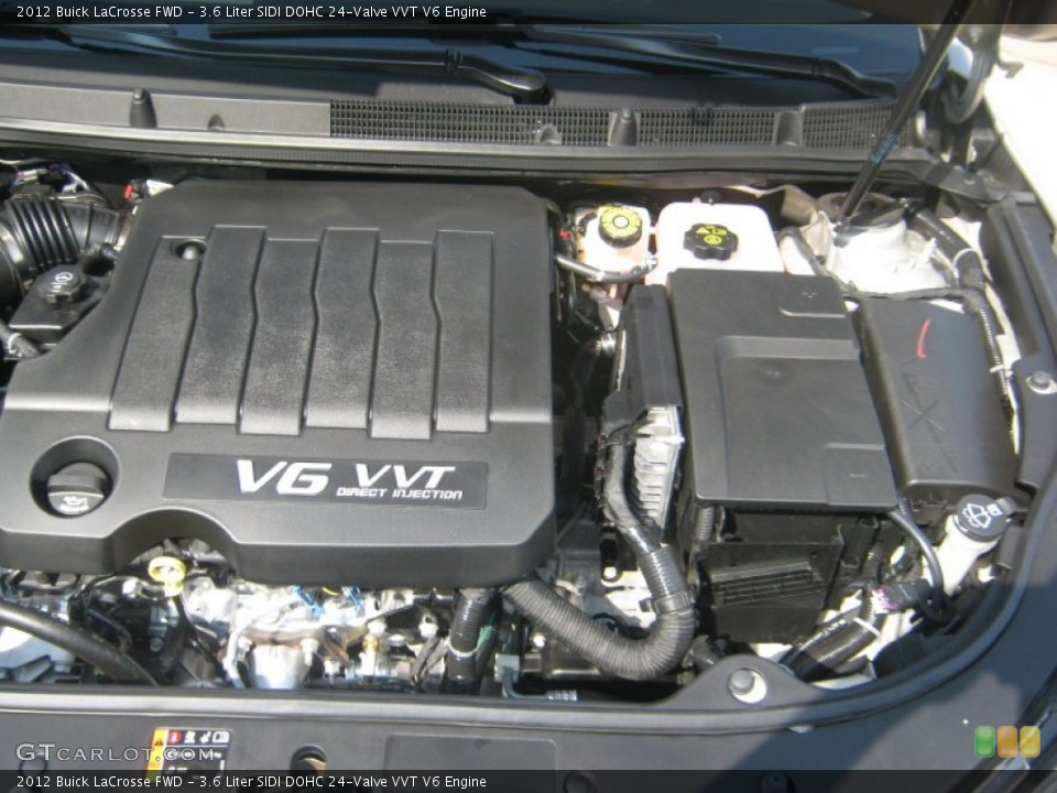 3.6 Liter SIDI DOHC 24-Valve VVT V6 Engine for the 2012 Buick LaCrosse #54002504