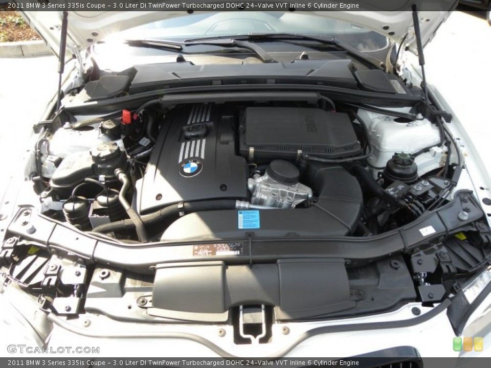 3.0 Liter DI TwinPower Turbocharged DOHC 24-Valve VVT Inline 6 Cylinder Engine for the 2011 BMW 3 Series #54011044