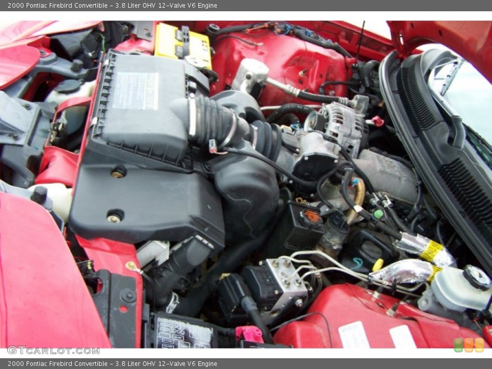 3.8 Liter OHV 12-Valve V6 Engine for the 2000 Pontiac Firebird #54015148