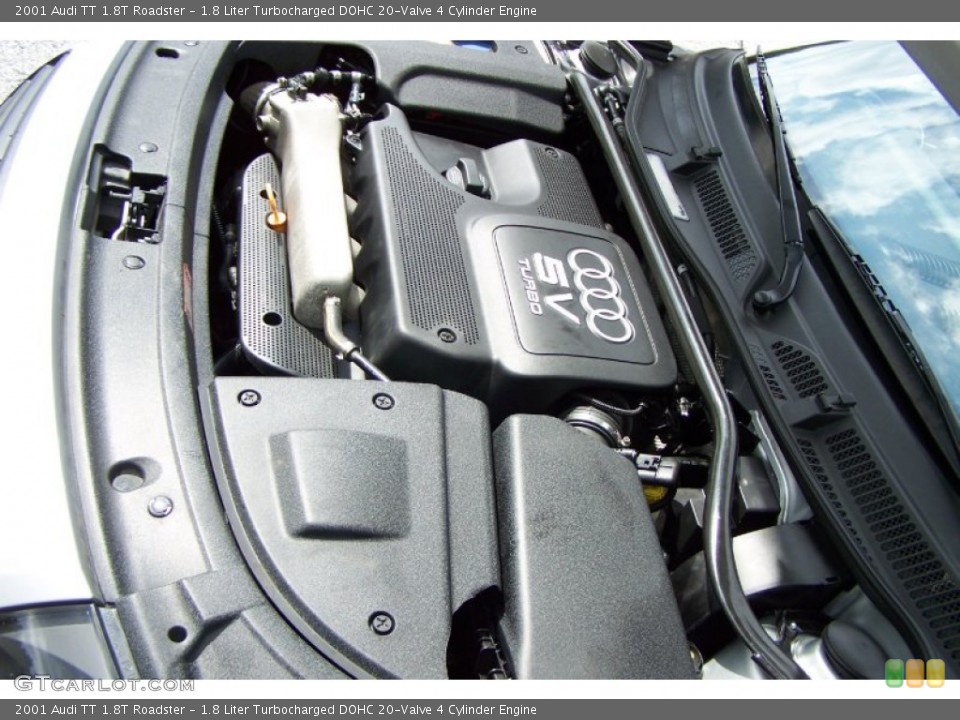 1.8 Liter Turbocharged DOHC 20-Valve 4 Cylinder Engine for the 2001 Audi TT #54016166