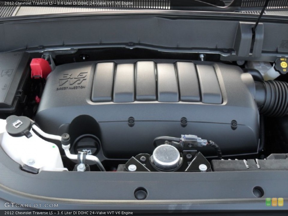 3.6 Liter DI DOHC 24-Valve VVT V6 Engine for the 2012 Chevrolet Traverse #54024071