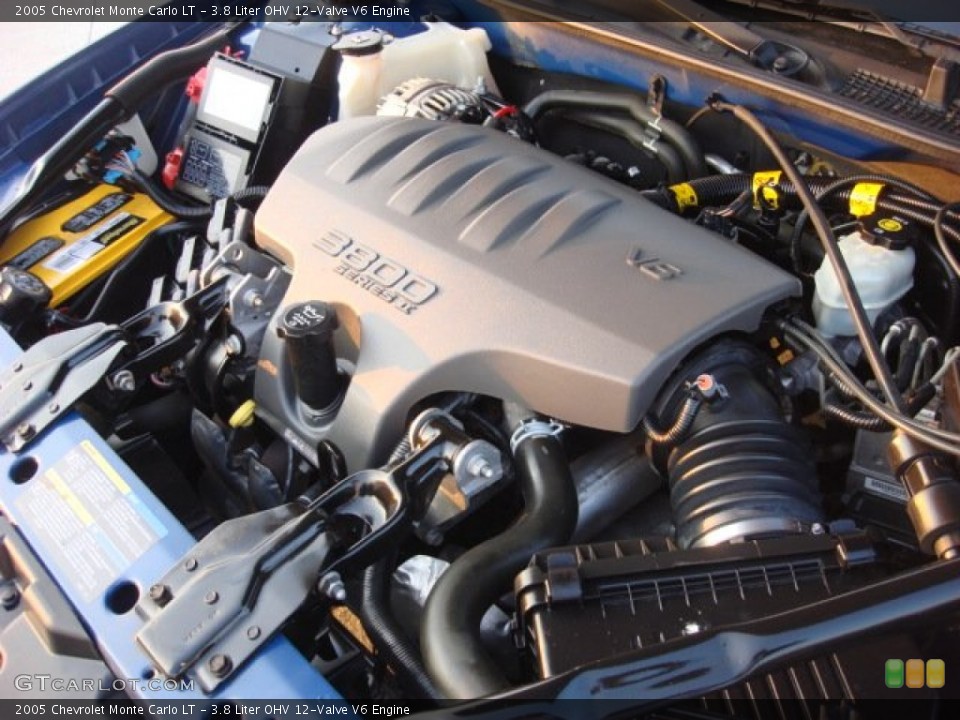 3.8 Liter OHV 12-Valve V6 Engine for the 2005 Chevrolet Monte Carlo #54024846