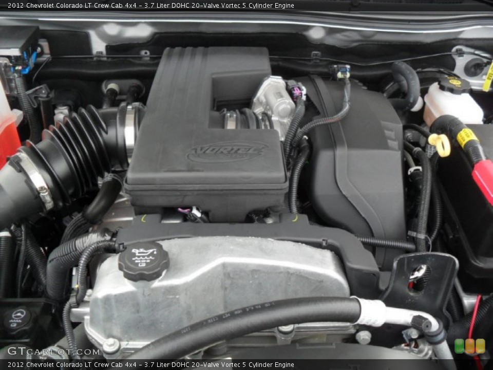 3.7 Liter DOHC 20-Valve Vortec 5 Cylinder Engine for the 2012 Chevrolet Colorado #54025693