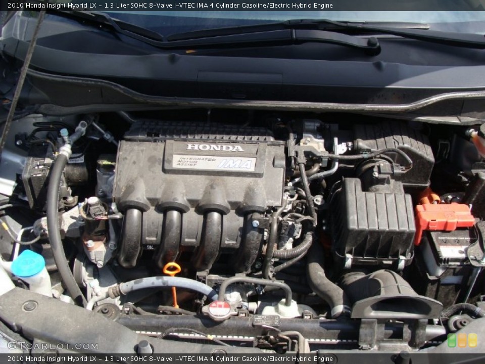 1.3 Liter SOHC 8-Valve i-VTEC IMA 4 Cylinder Gasoline/Electric Hybrid Engine for the 2010 Honda Insight #54033794