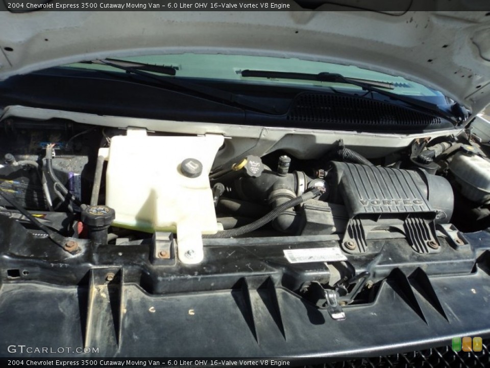 6.0 Liter OHV 16-Valve Vortec V8 Engine for the 2004 Chevrolet Express #54039554