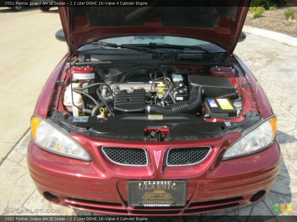 2.2 Liter DOHC 16-Valve 4 Cylinder Engine for the 2002 Pontiac Grand Am #54042971
