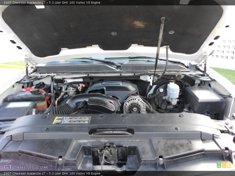 5.3 Liter OHV 16V Vortec V8 Engine for the 2007 Chevrolet Avalanche #54047960