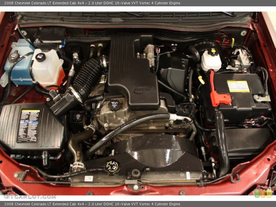 2.9 Liter DOHC 16-Valve VVT Vortec 4 Cylinder Engine for the 2008 Chevrolet Colorado #54048020