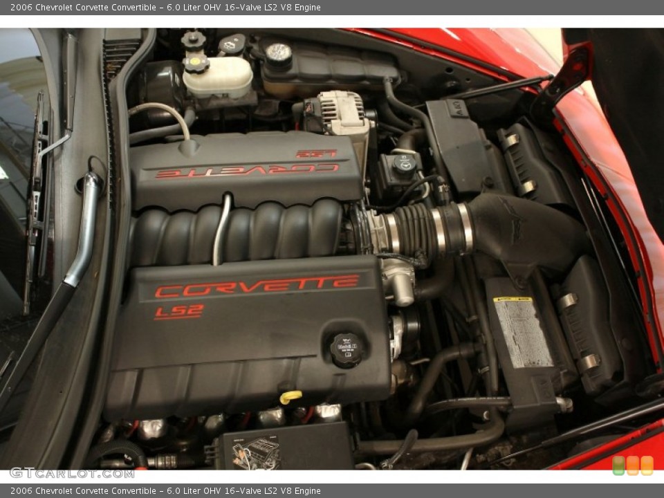 6.0 Liter OHV 16-Valve LS2 V8 Engine for the 2006 Chevrolet Corvette #54049763