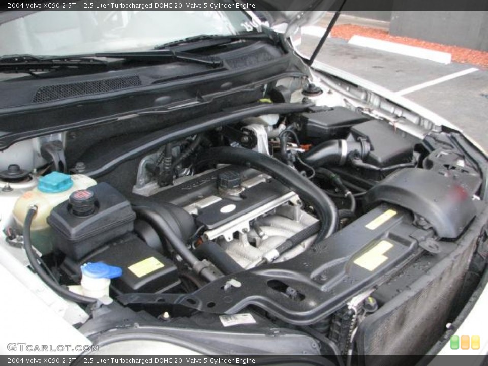 2.5 Liter Turbocharged DOHC 20-Valve 5 Cylinder Engine for the 2004 Volvo XC90 #54056306