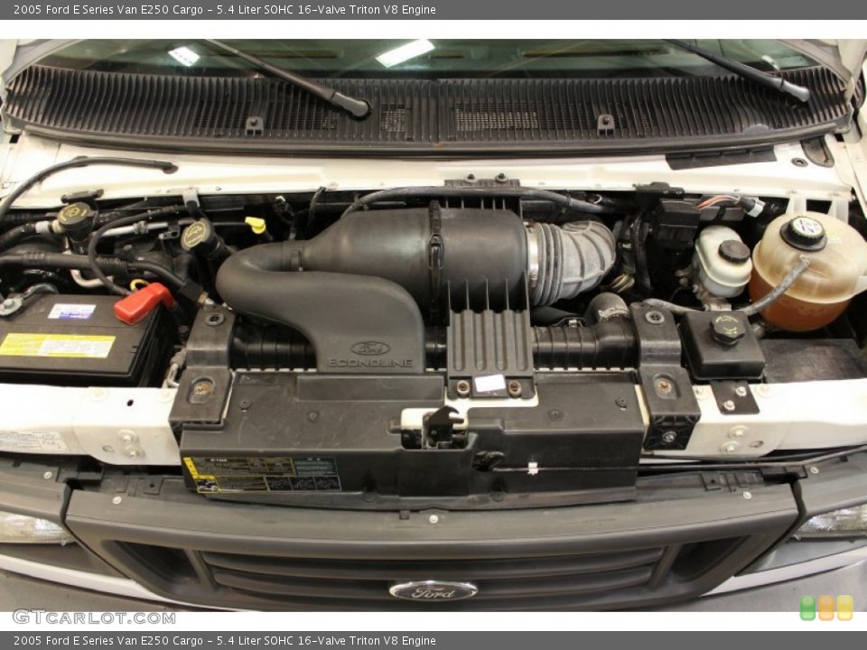 5.4 Liter SOHC 16-Valve Triton V8 2005 Ford E Series Van Engine