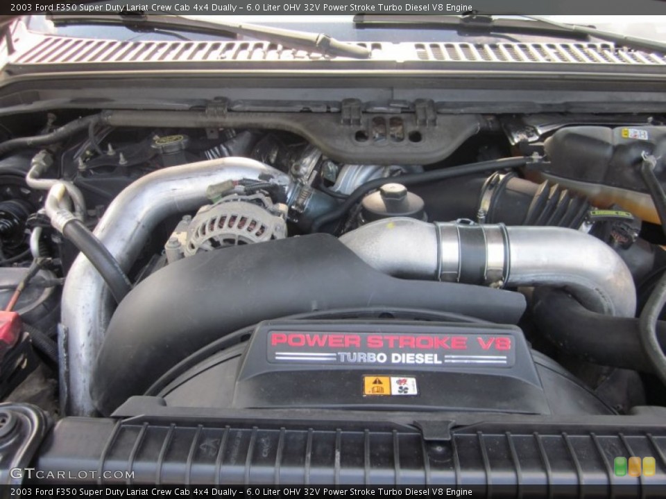 6.0 Liter OHV 32V Power Stroke Turbo Diesel V8 Engine for the 2003 Ford F350 Super Duty #54072921