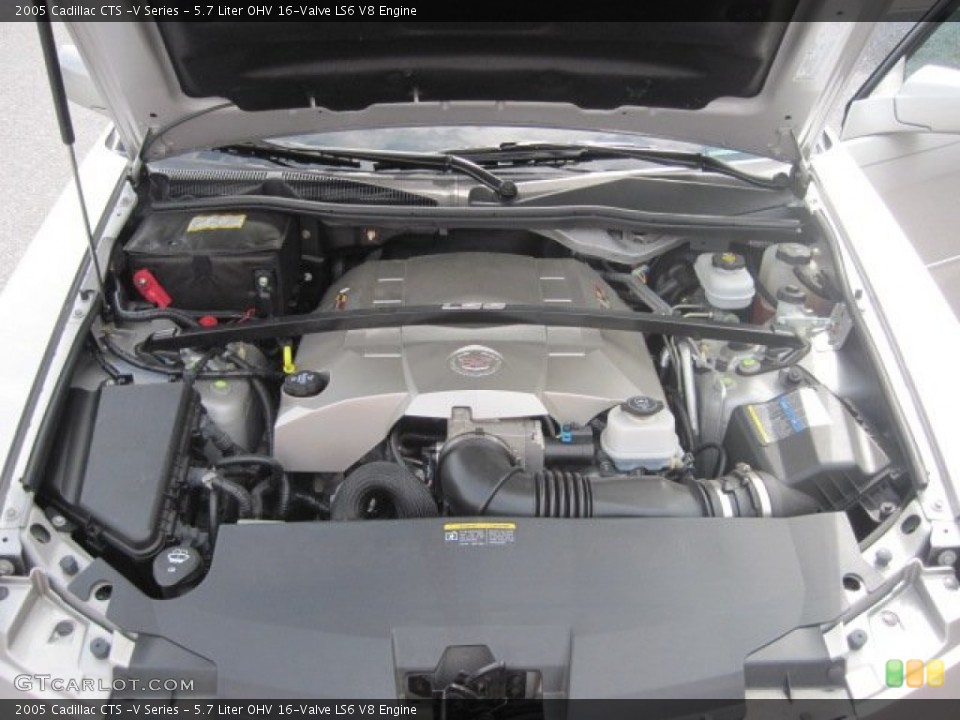 5.7 Liter OHV 16-Valve LS6 V8 Engine for the 2005 Cadillac CTS #54074643