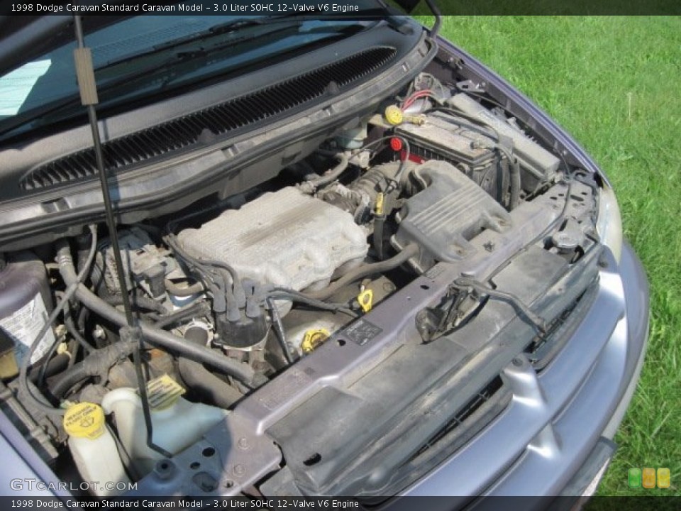 3.0 Liter SOHC 12-Valve V6 Engine for the 1998 Dodge Caravan #54075249