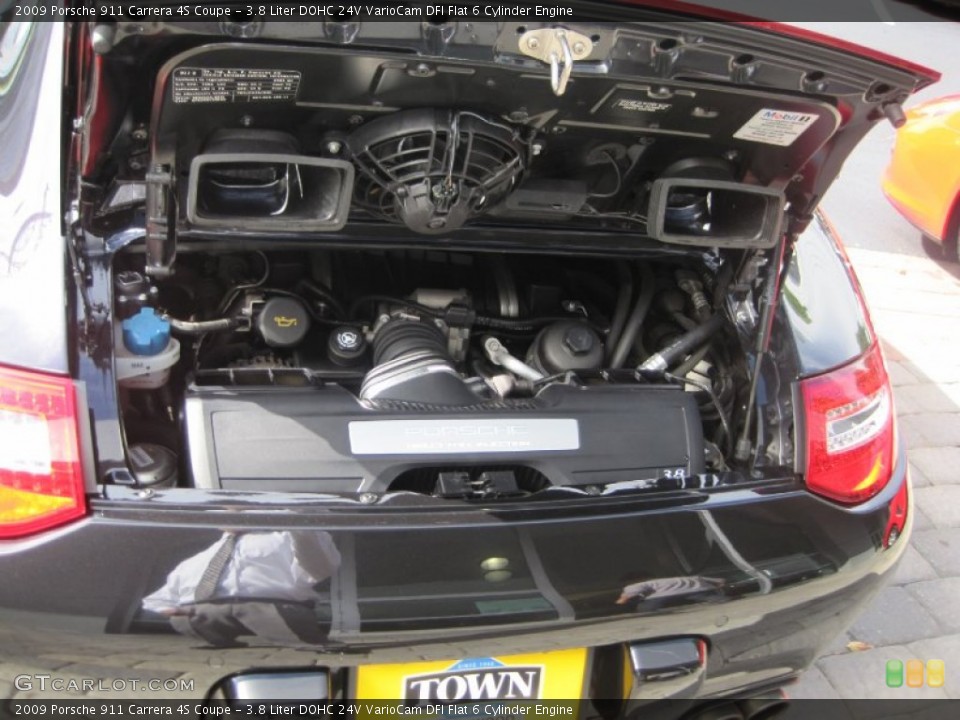 3.8 Liter DOHC 24V VarioCam DFI Flat 6 Cylinder Engine for the 2009 Porsche 911 #54076248